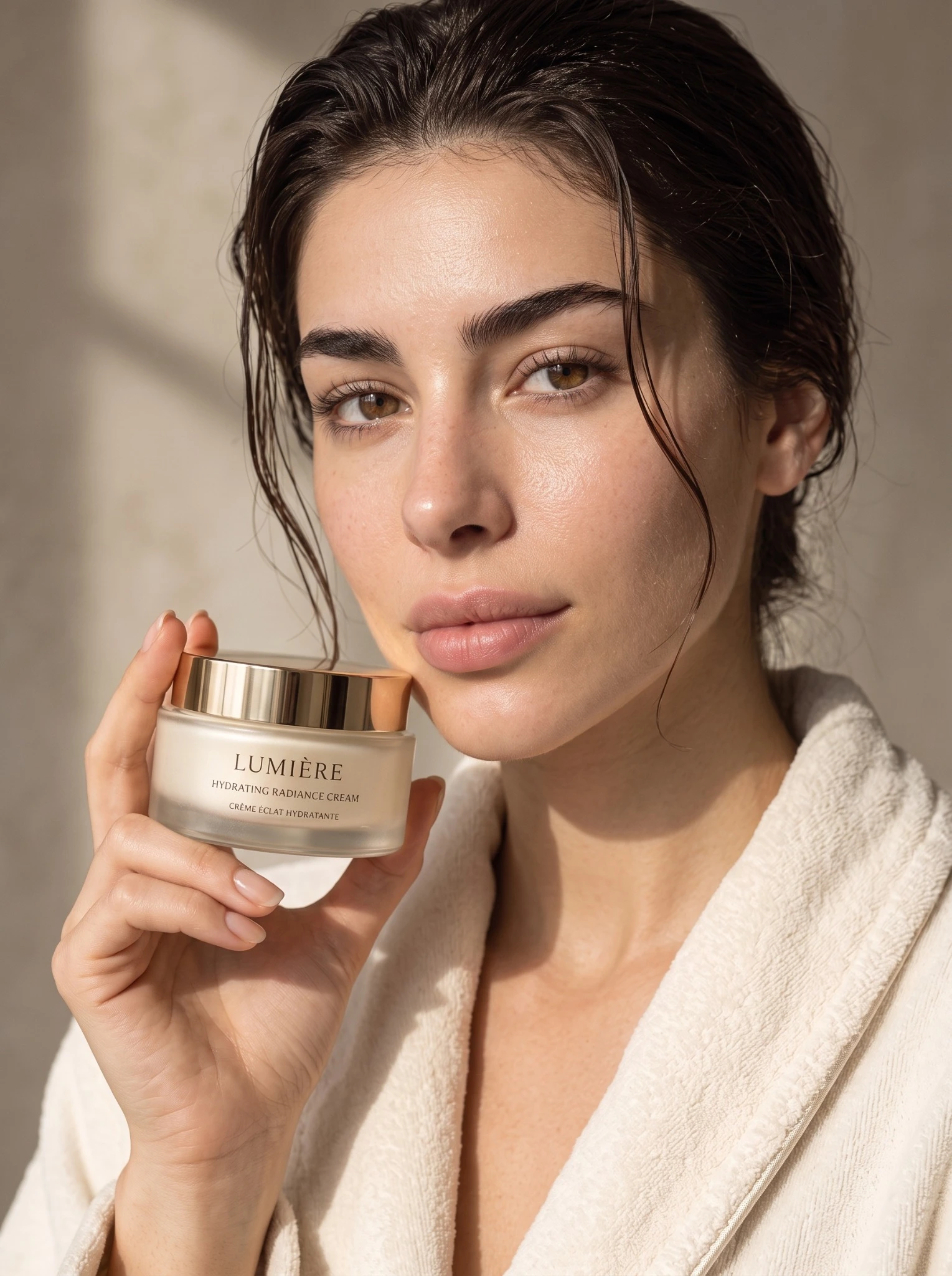 LUMIÈRE — SKINCARE / SUNLIGHT · WATER · TOUCH